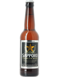 SAPPORO 4,7 %  33cl