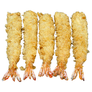 n°11 TEMPURAS CREVETTES      5 pieces